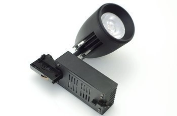 Opakowanie 16 sztuk reflektor LED lampa szynowa czarna 45W 3 fazowa 4500K 5000lm kąt świecenia 40°